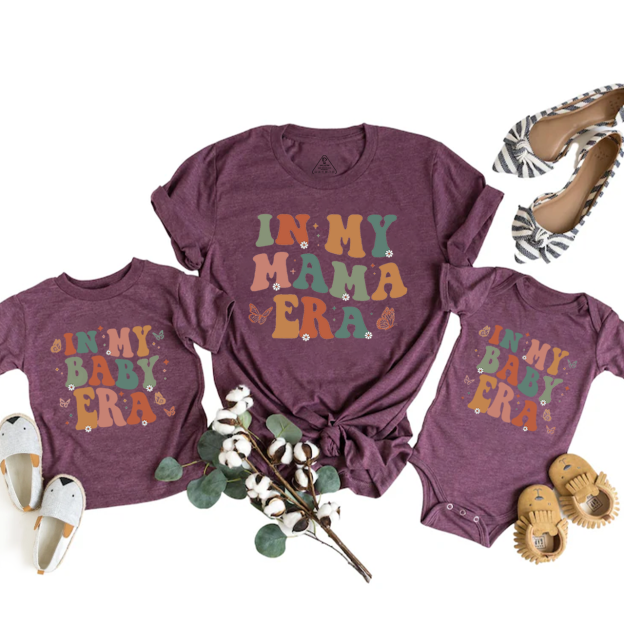 In My Baby Era Mom&Me Matching Tees