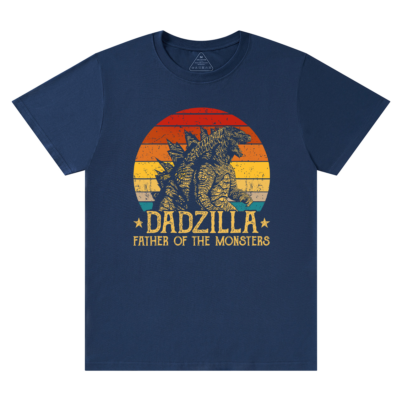 Dadzilla Father Of The Monsters Dad T-shirt