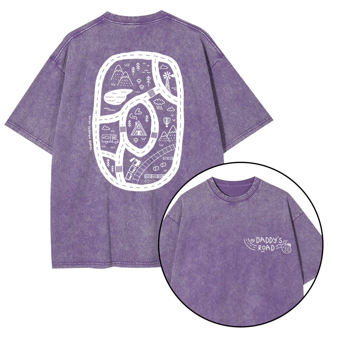 Daddy's Road Washed T-Shirts