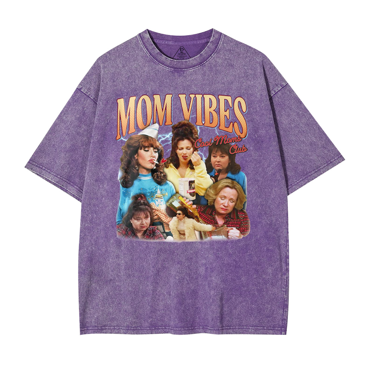 90’S Mom Vibes Washed T-Shirts