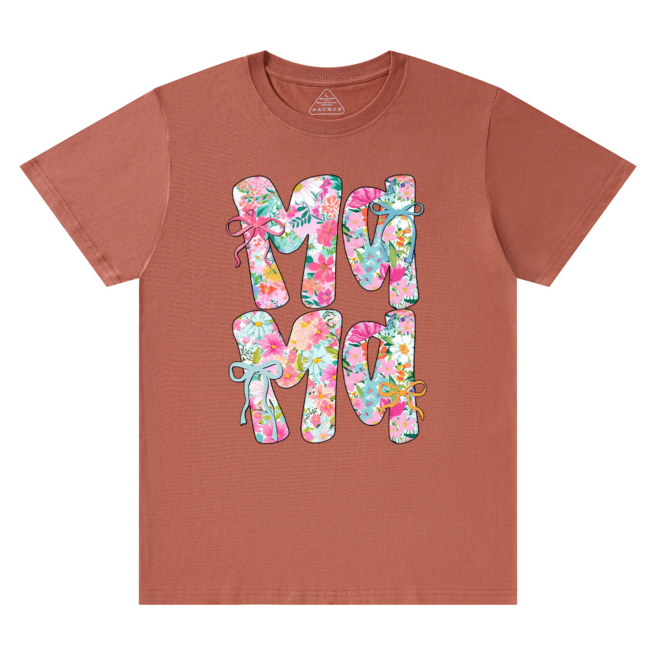 Colorful Flowers Mama T-Shirts
