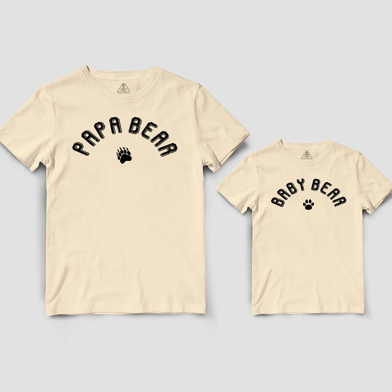 Papa Bear New Dad Dad and me Matching Shirts