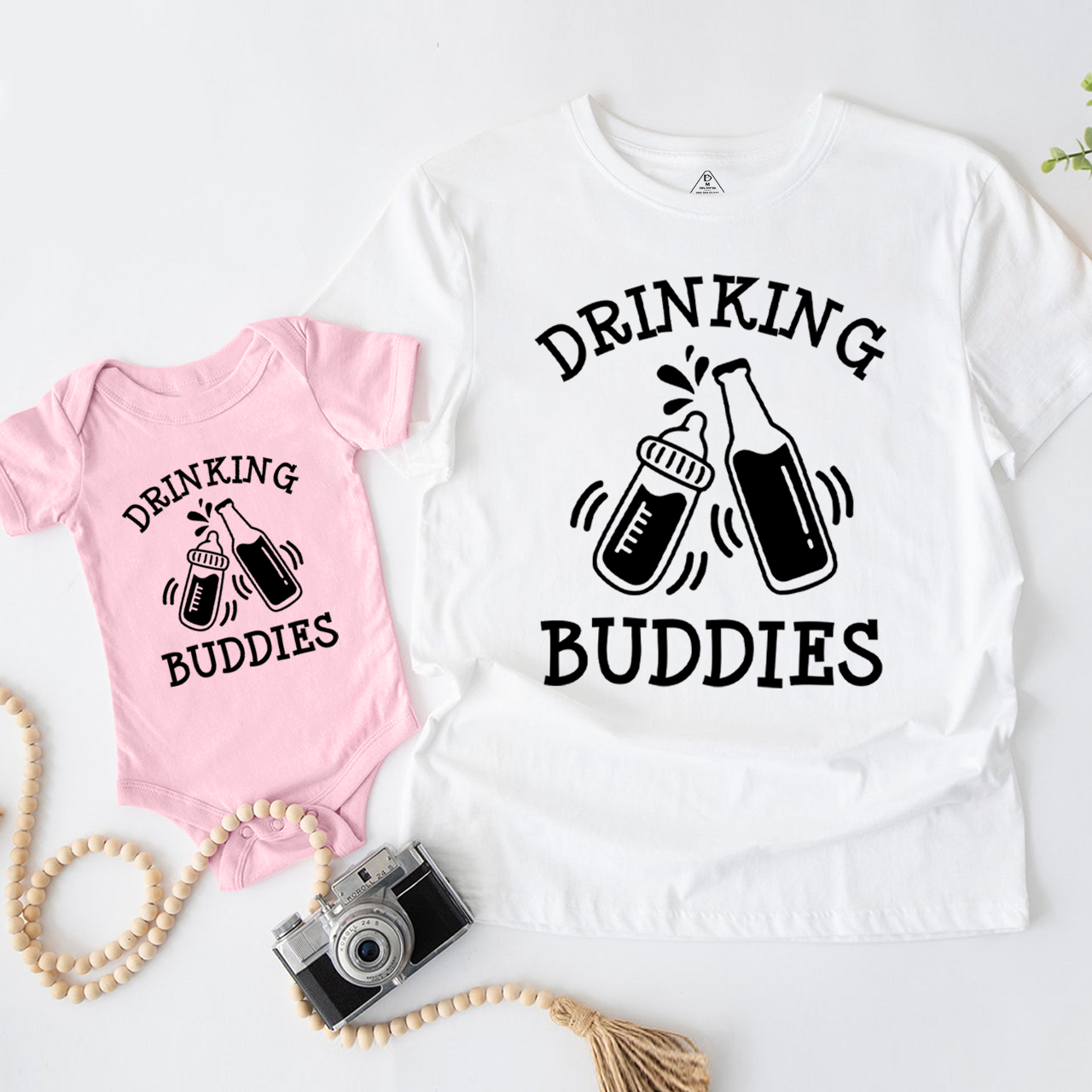 Drinking Buddies Dad&Me Matching Shirts