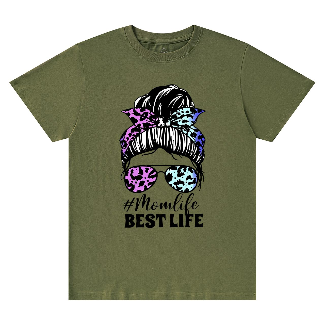 Mom Life Messy Bun Mom Shirt