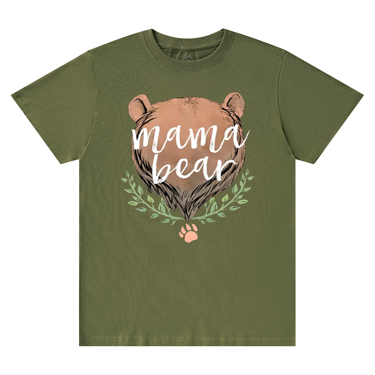 Mama Bear Title Grass Mom Shirt