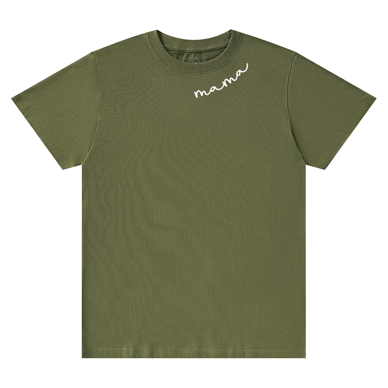Collar Curved Mama Shirt For Mama