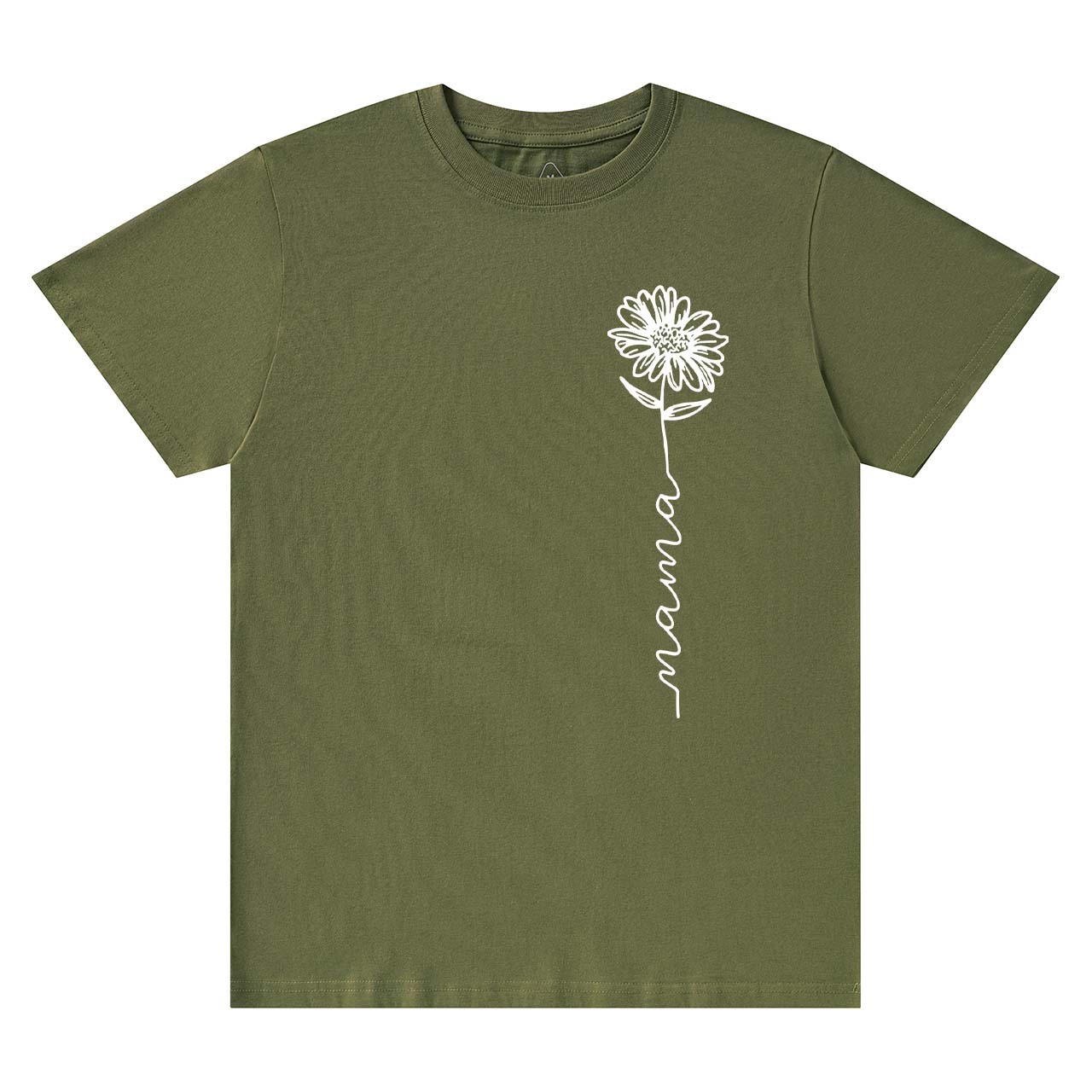 Flower With Mama Retro Gift Shirts