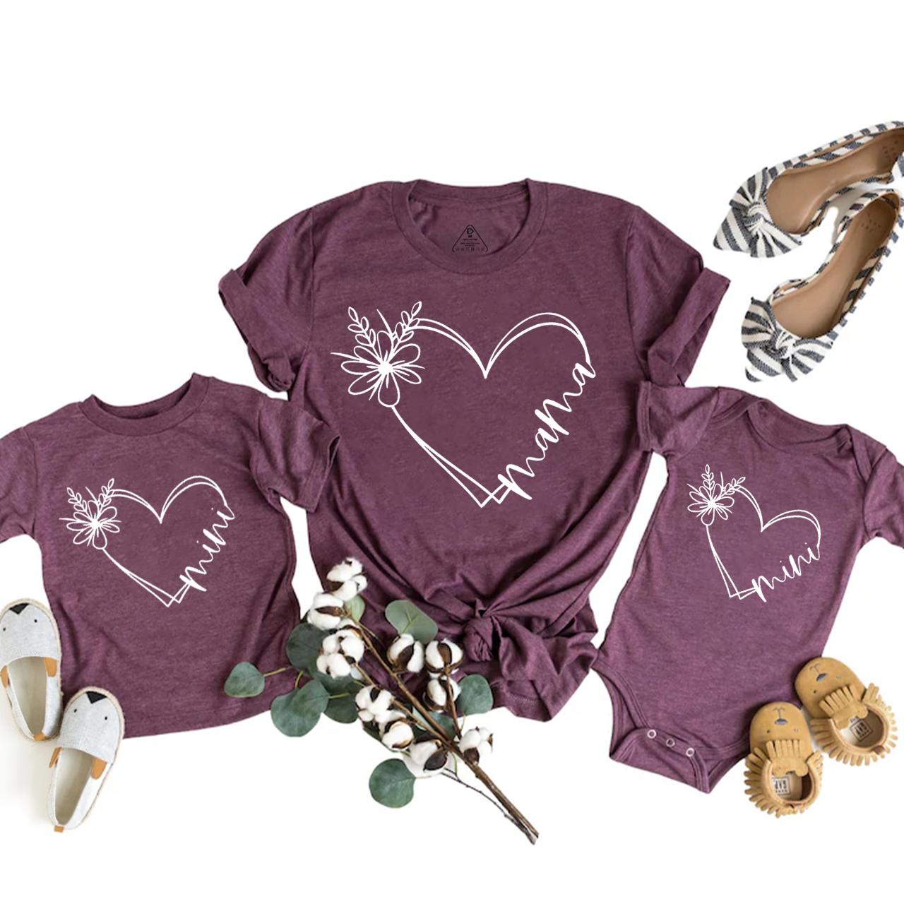 Mama And Mini Mom&Me Matching Tees