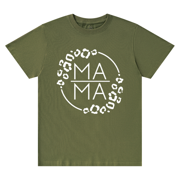 Leopard Mama Shirts Gift For Mom