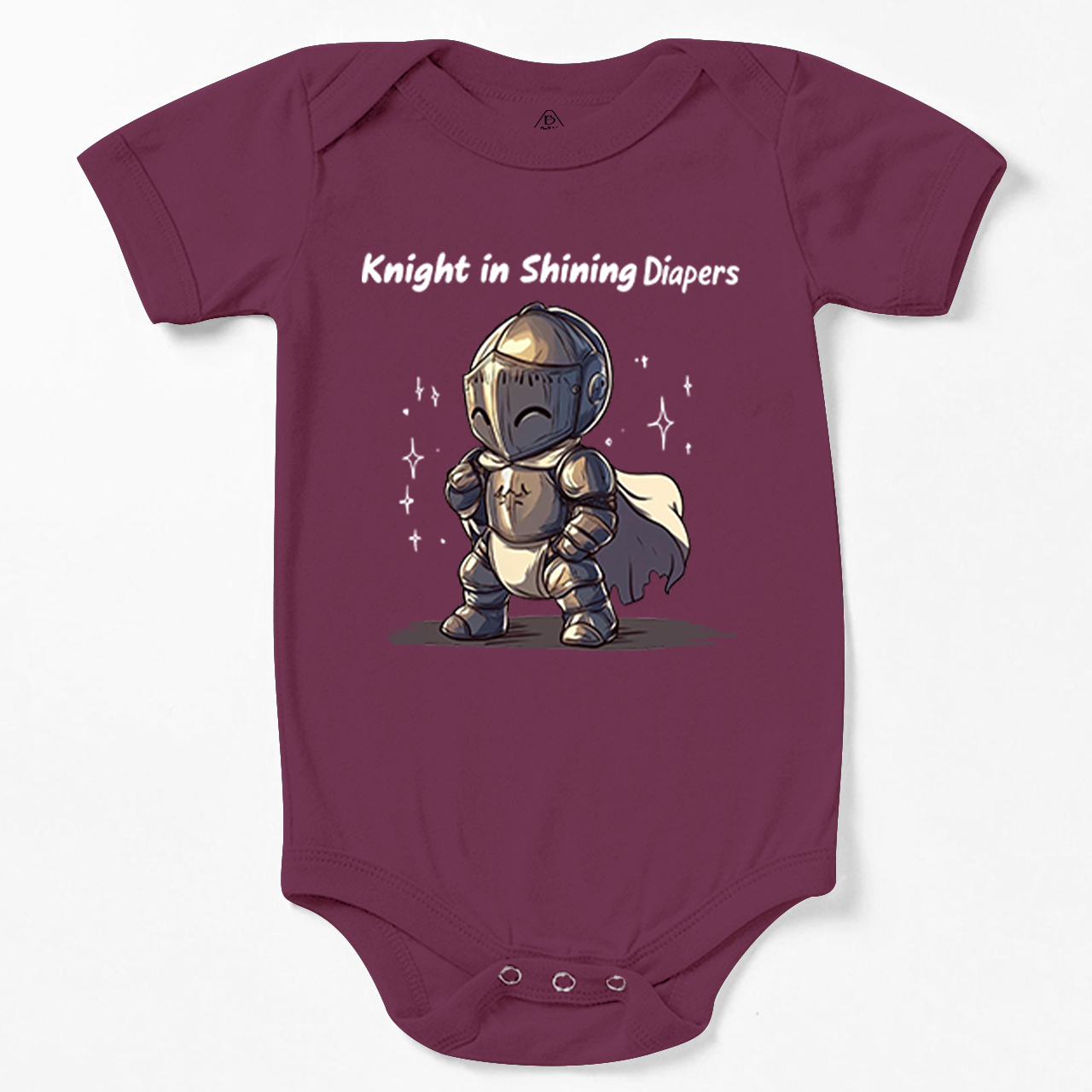 Knight In Shining Diapers Bodysuit Beepumpkin