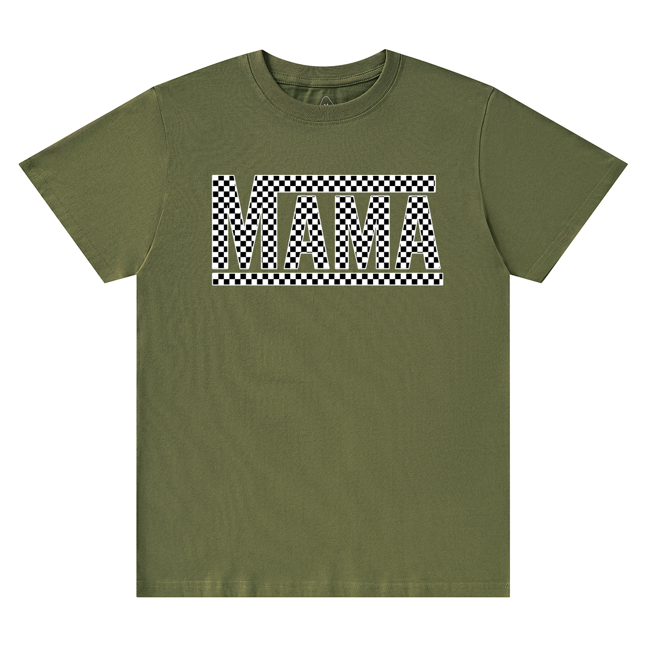 Checkered Mama Retro Shirt