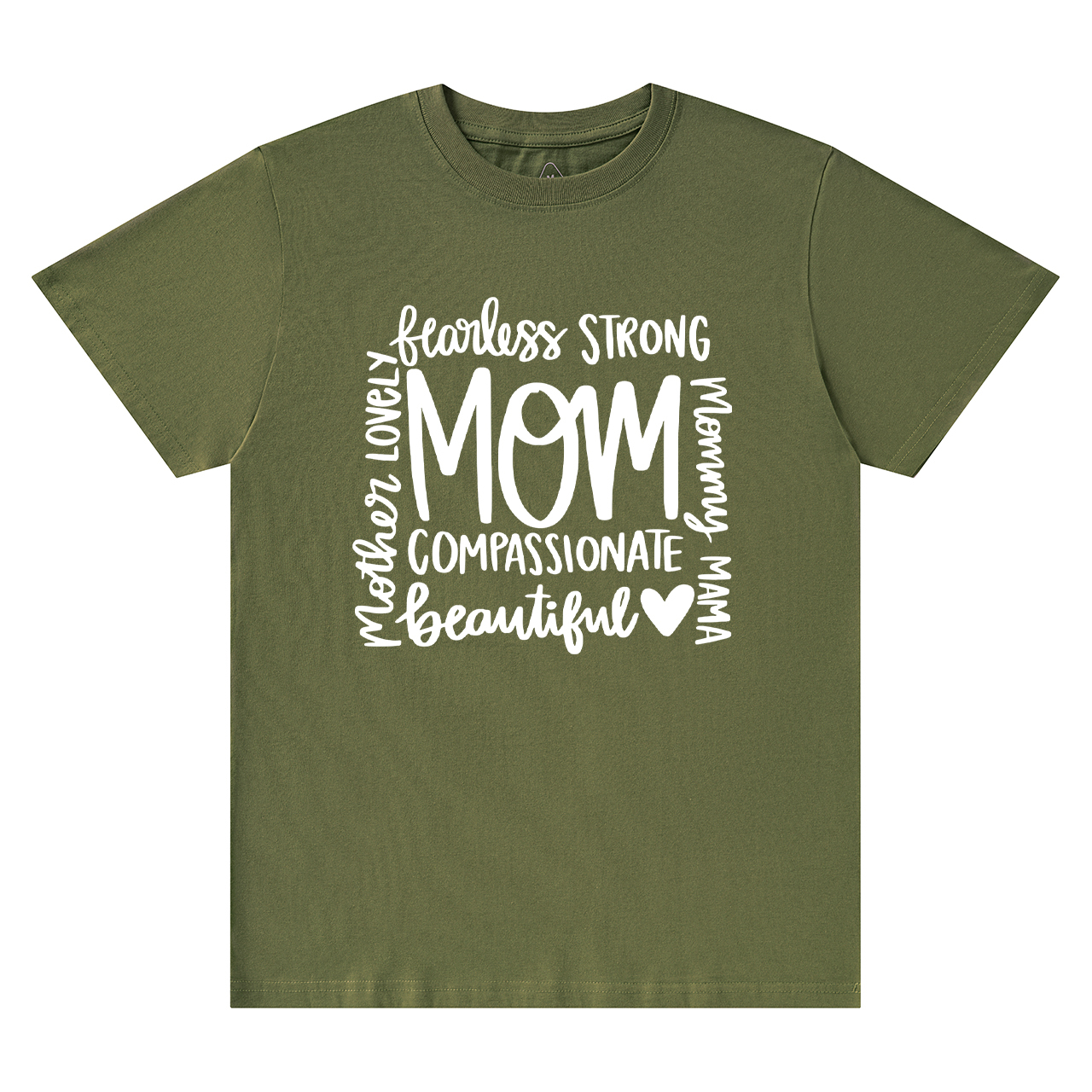 Hand Lettered Mom Quotes Shirt