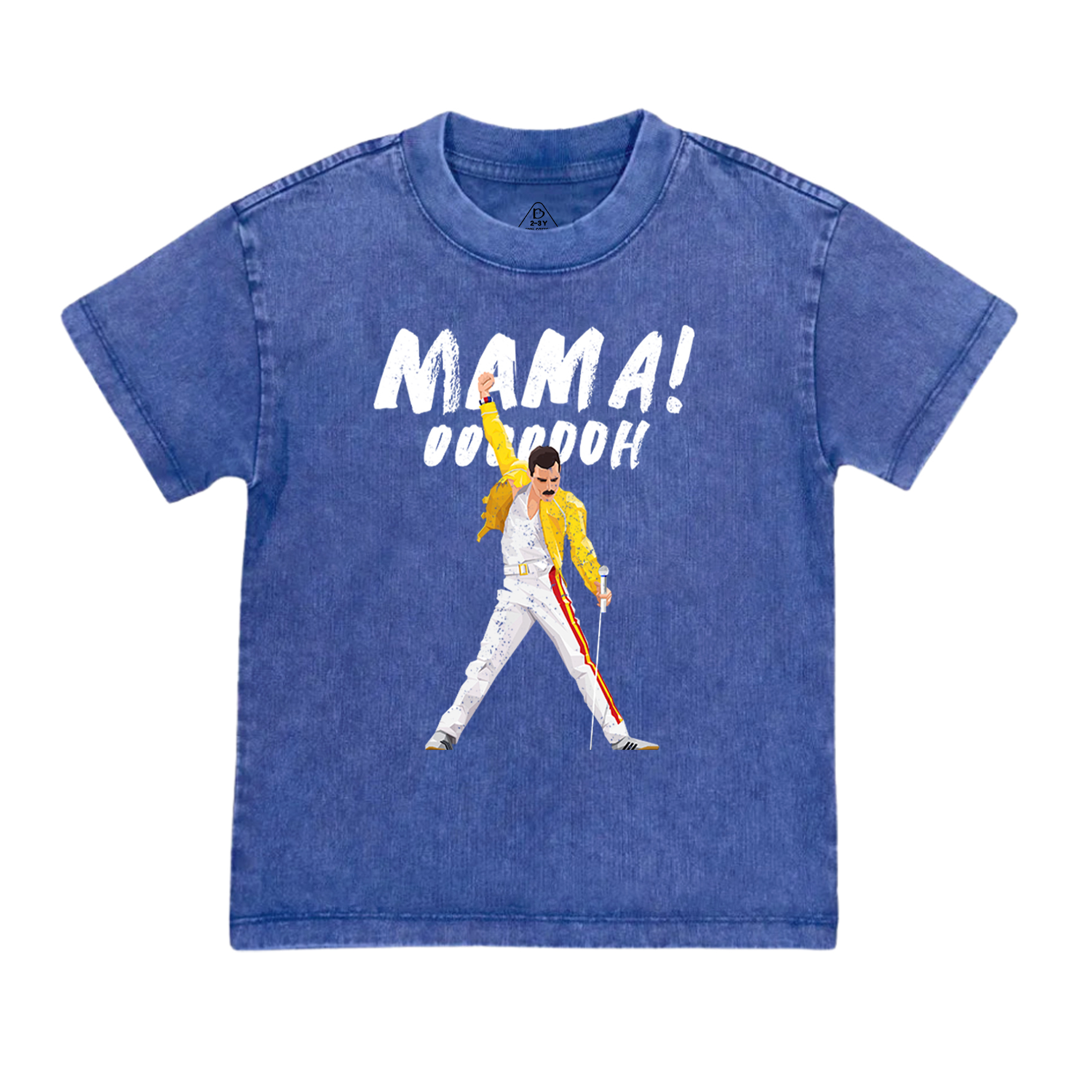 Music Picture Rock Toddler&Kids Washed Tees          