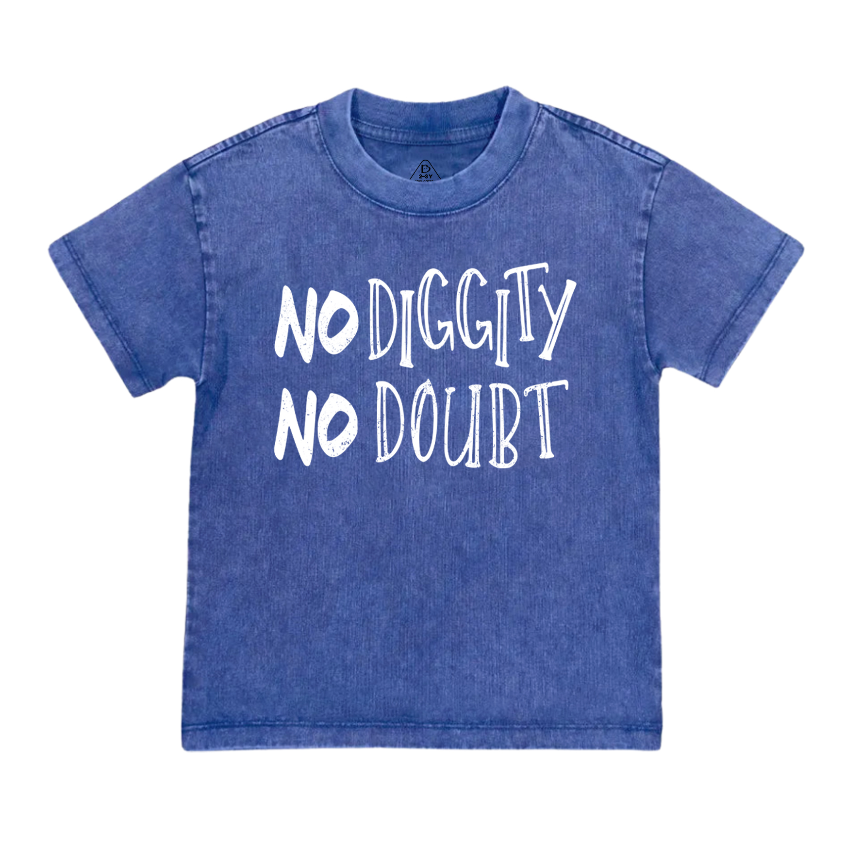 No Diggity Hip Hop Toddler&Kids Washed Tees          