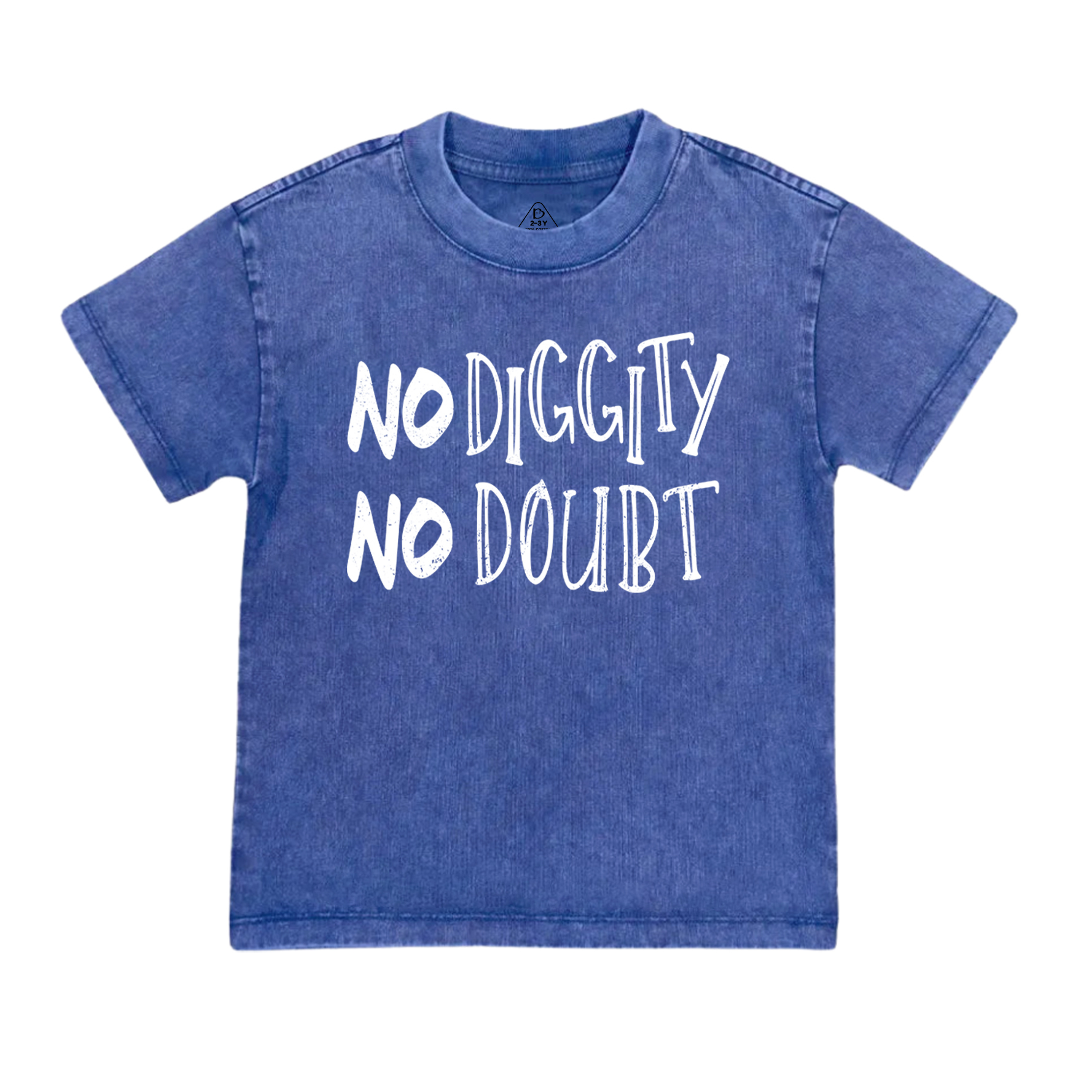 No Diggity Hip Hop Toddler&Kids Washed Tees          