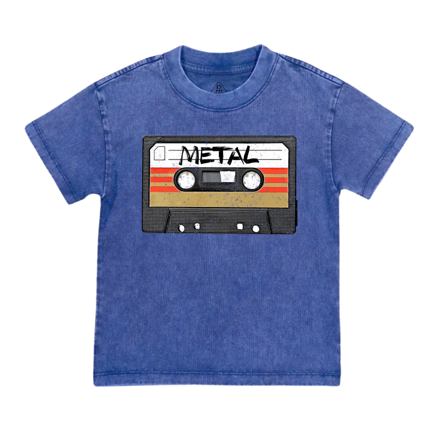 Heavy Metal Music Band Logo Classic Toddler&Kids Washed Tees          