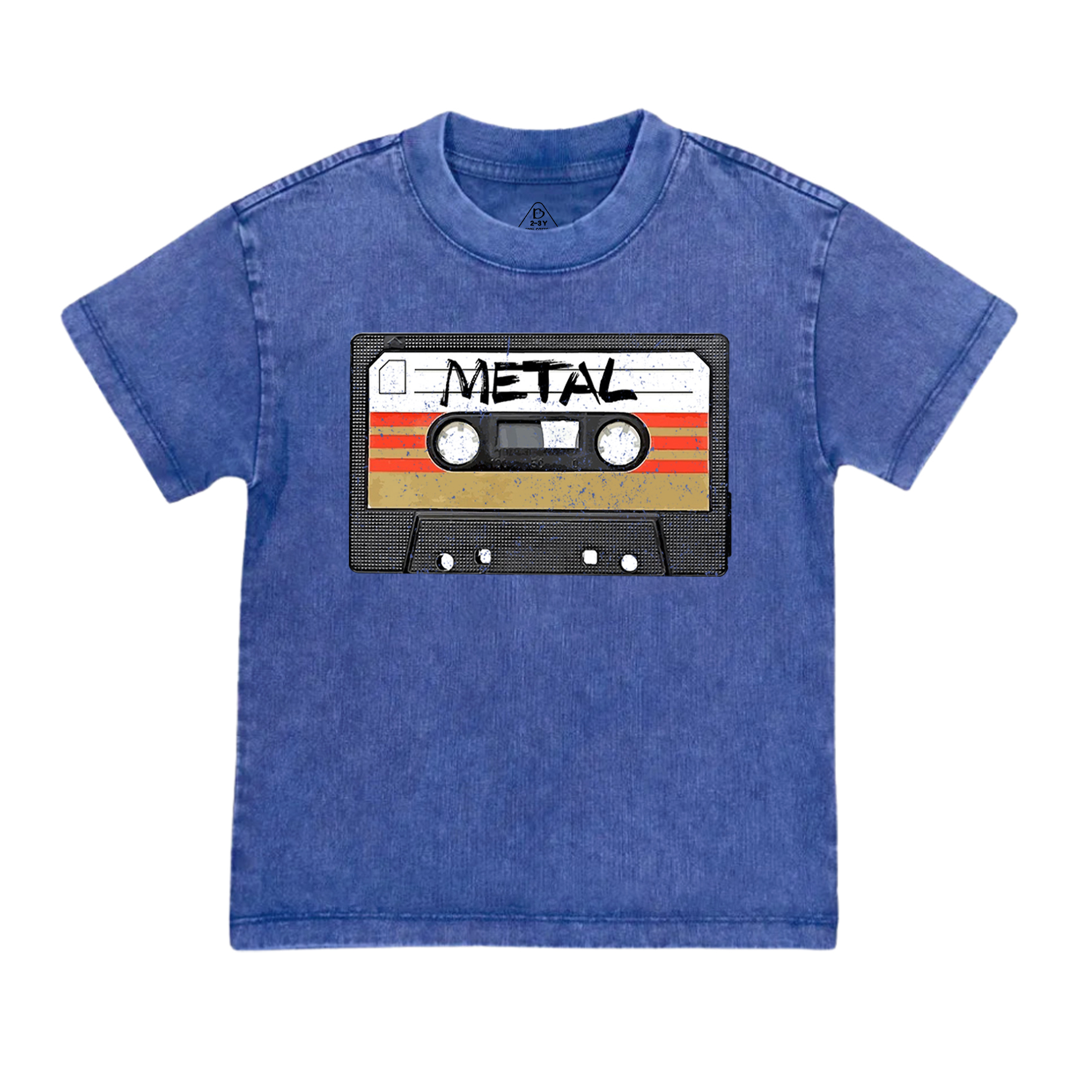 Heavy Metal Music Band Logo Classic Toddler&Kids Washed Tees          