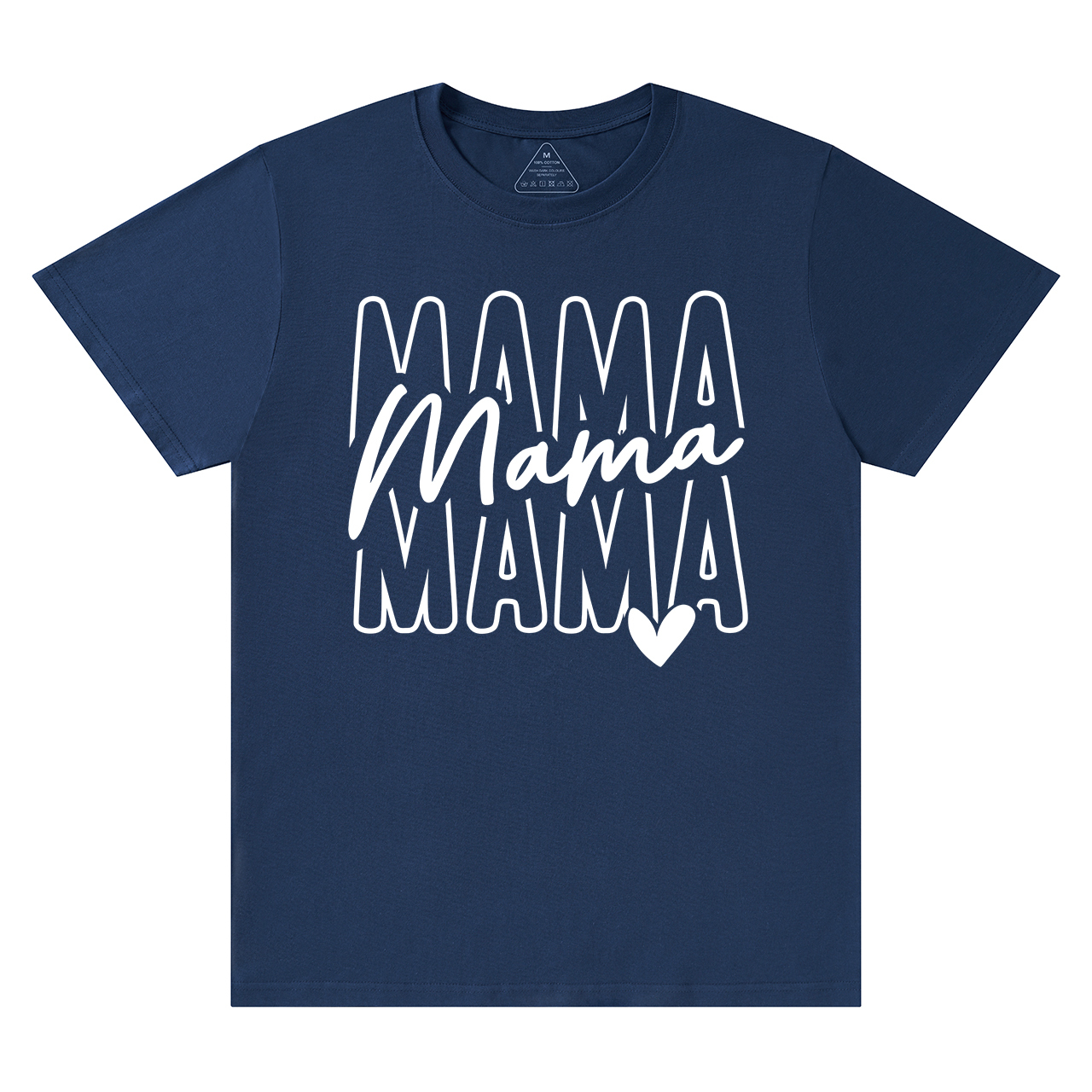 Retro Stacked Mama Shirt