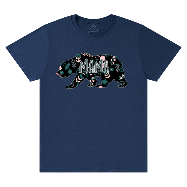 Flower Bear Mom Shirt
