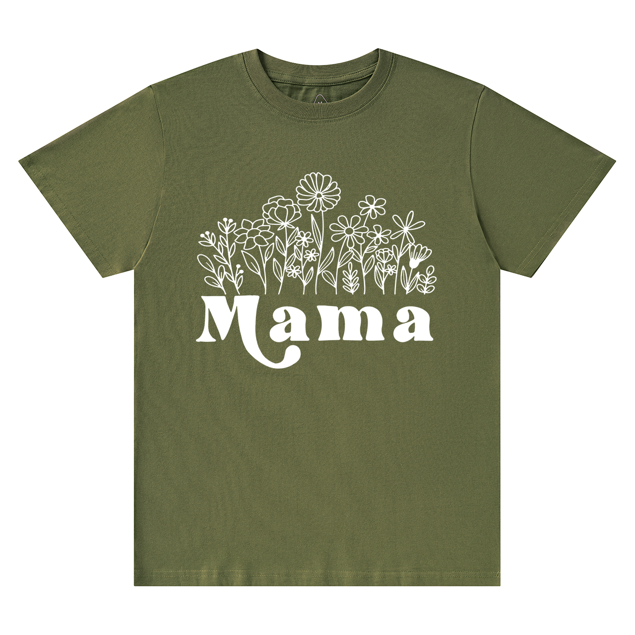 Mama Wildflowers Retro Gift Shirts