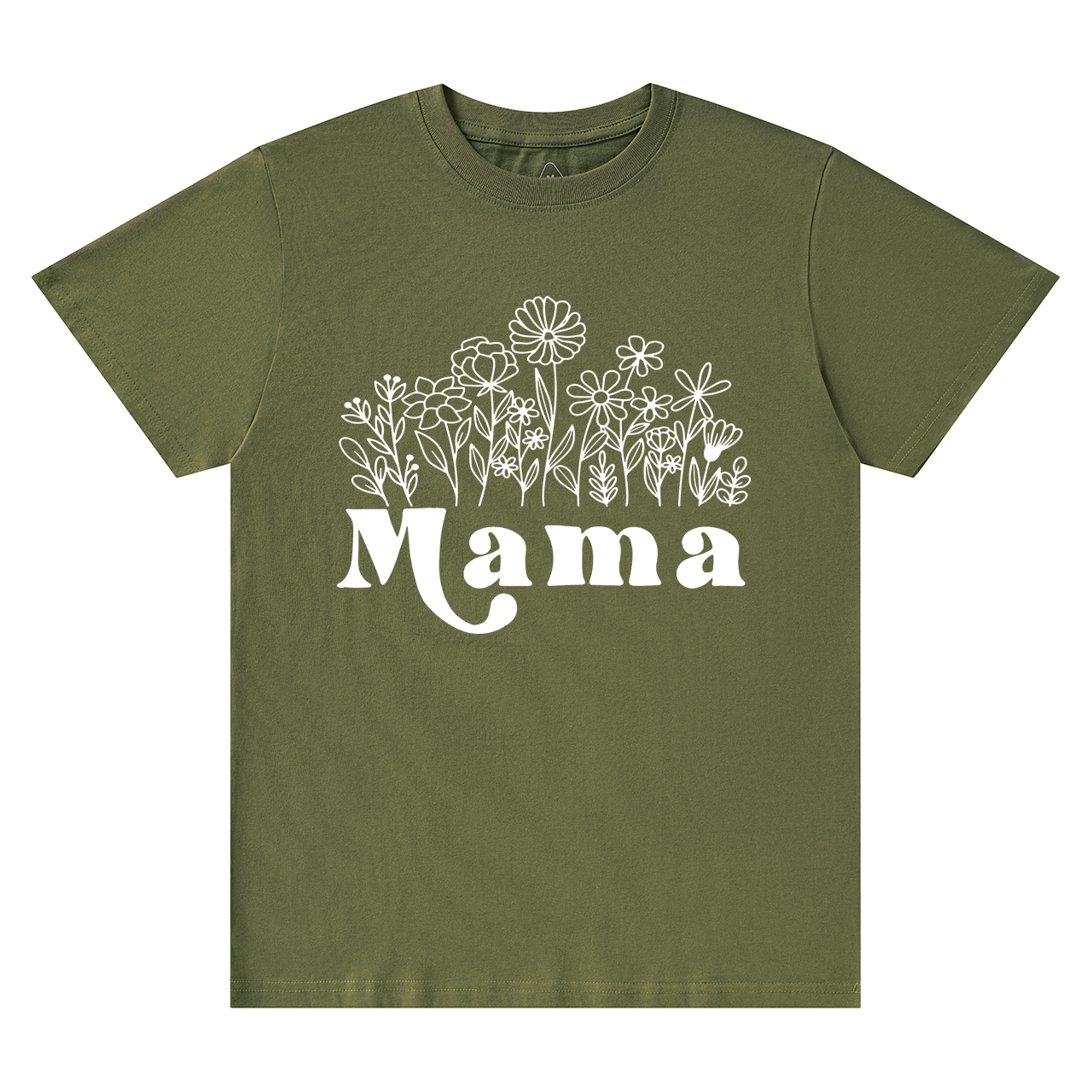 Mama Wildflowers Retro Gift Shirts