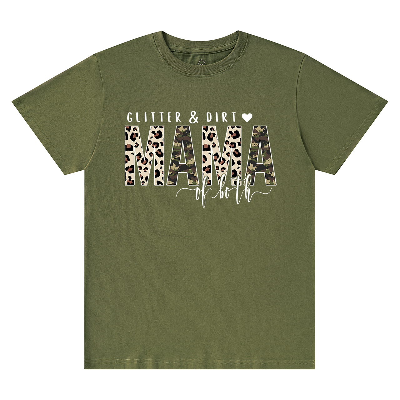 Glitter And Dirt Mama Of Both Shirt