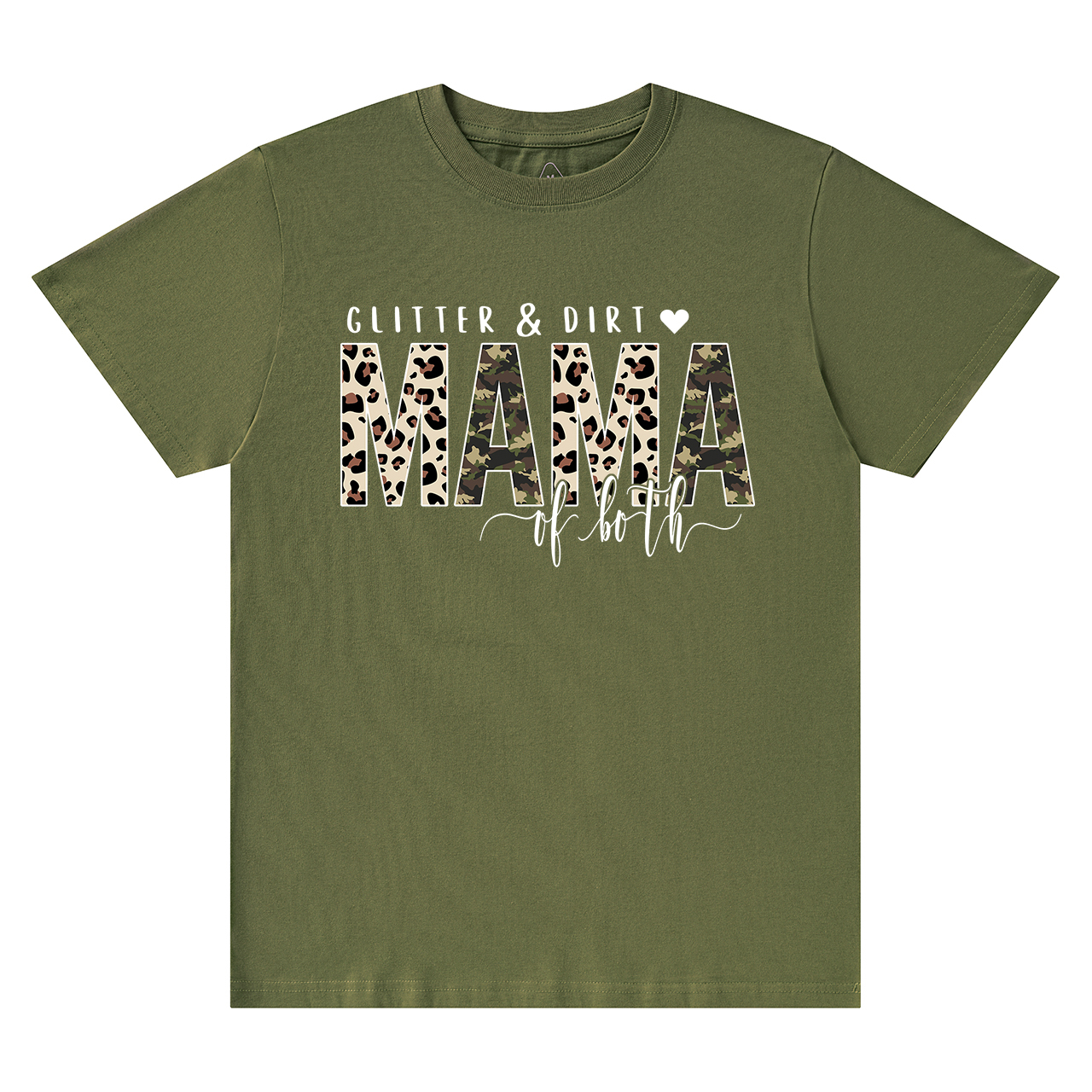 Glitter And Dirt Mama Of Both Shirt Sale-Beepumpkin™