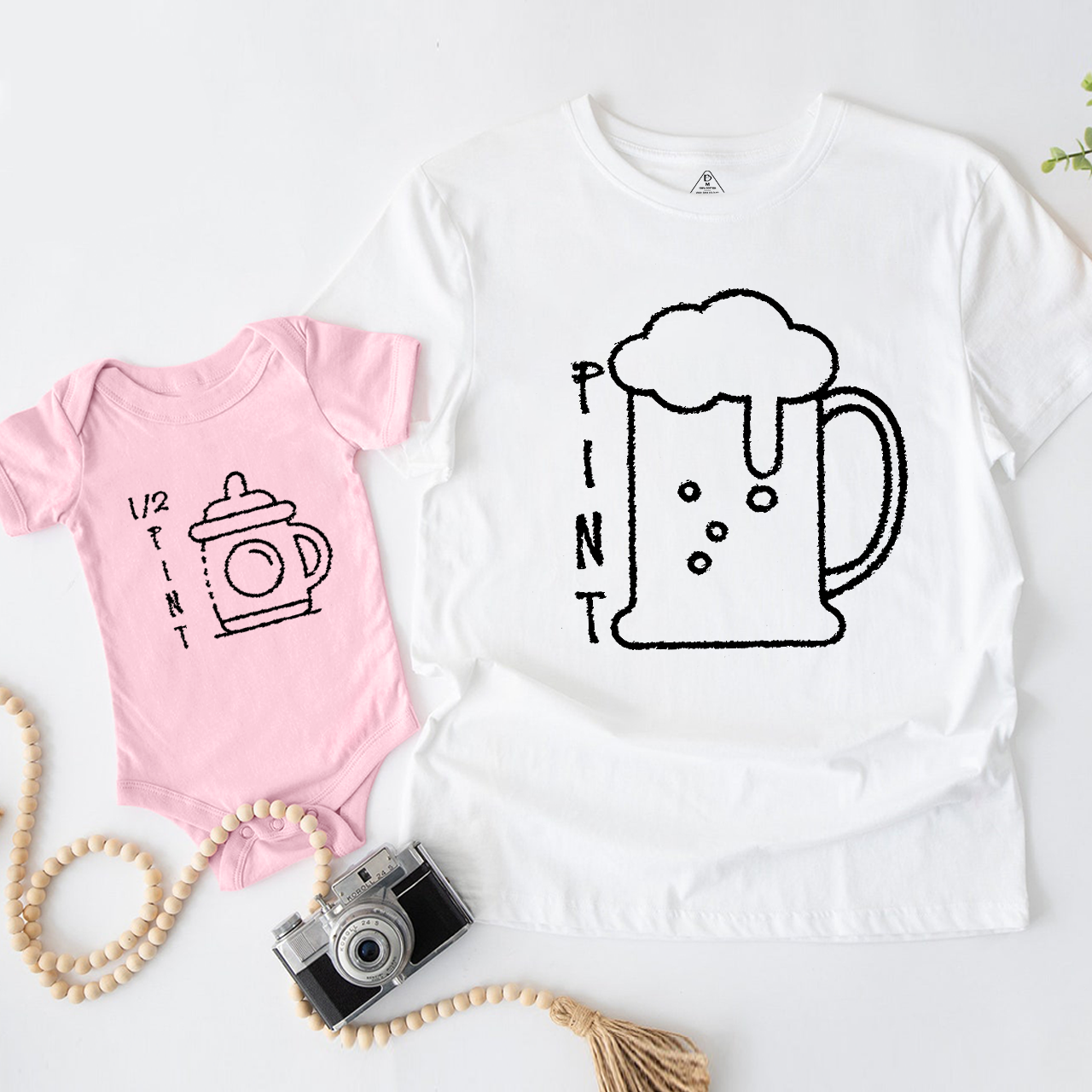 1/2 PINT Dad&Me Matching Shirts