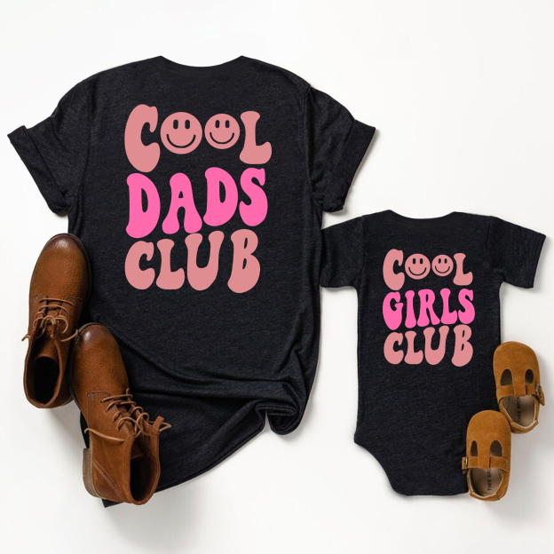 Cool Girls Club Dad&Me Matching Shirts