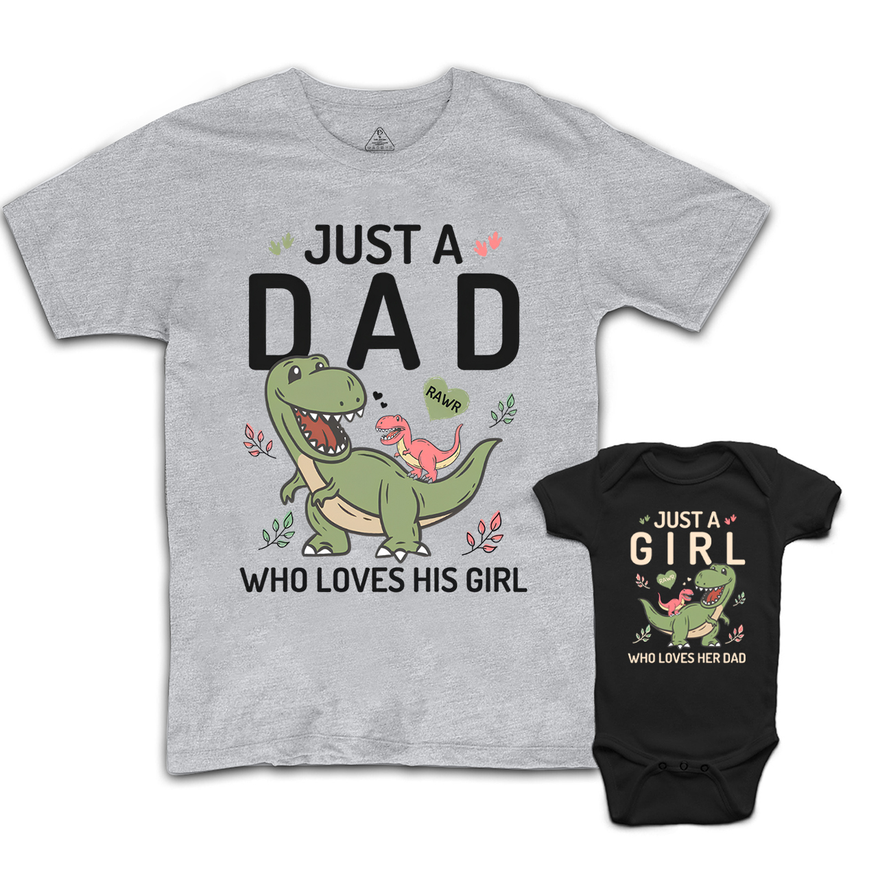 Personalized Who Loves His Boy Dad&Me Matching Shirts