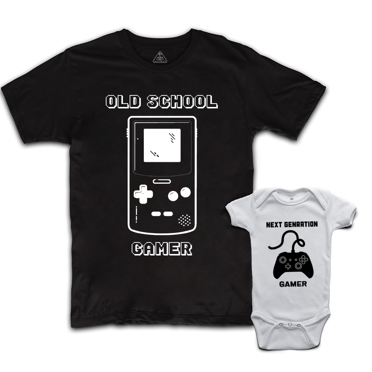 Personalized Dad&Me Gamer Matching Shirts