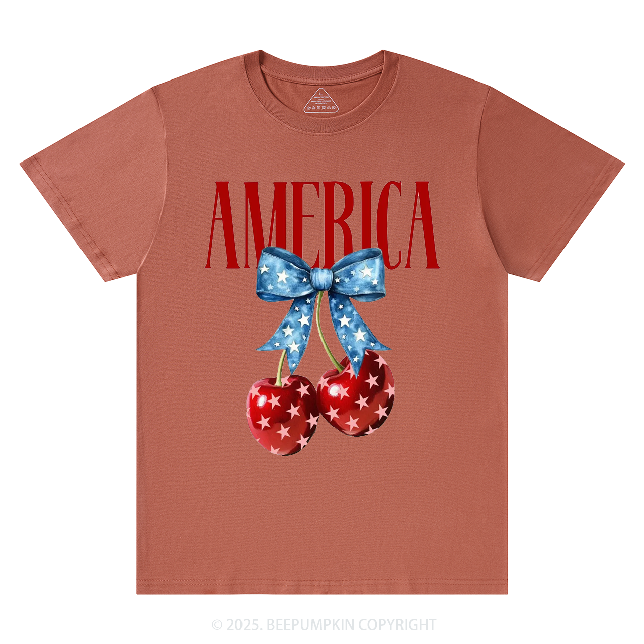 American Flag Cherry Mama T-Shirts