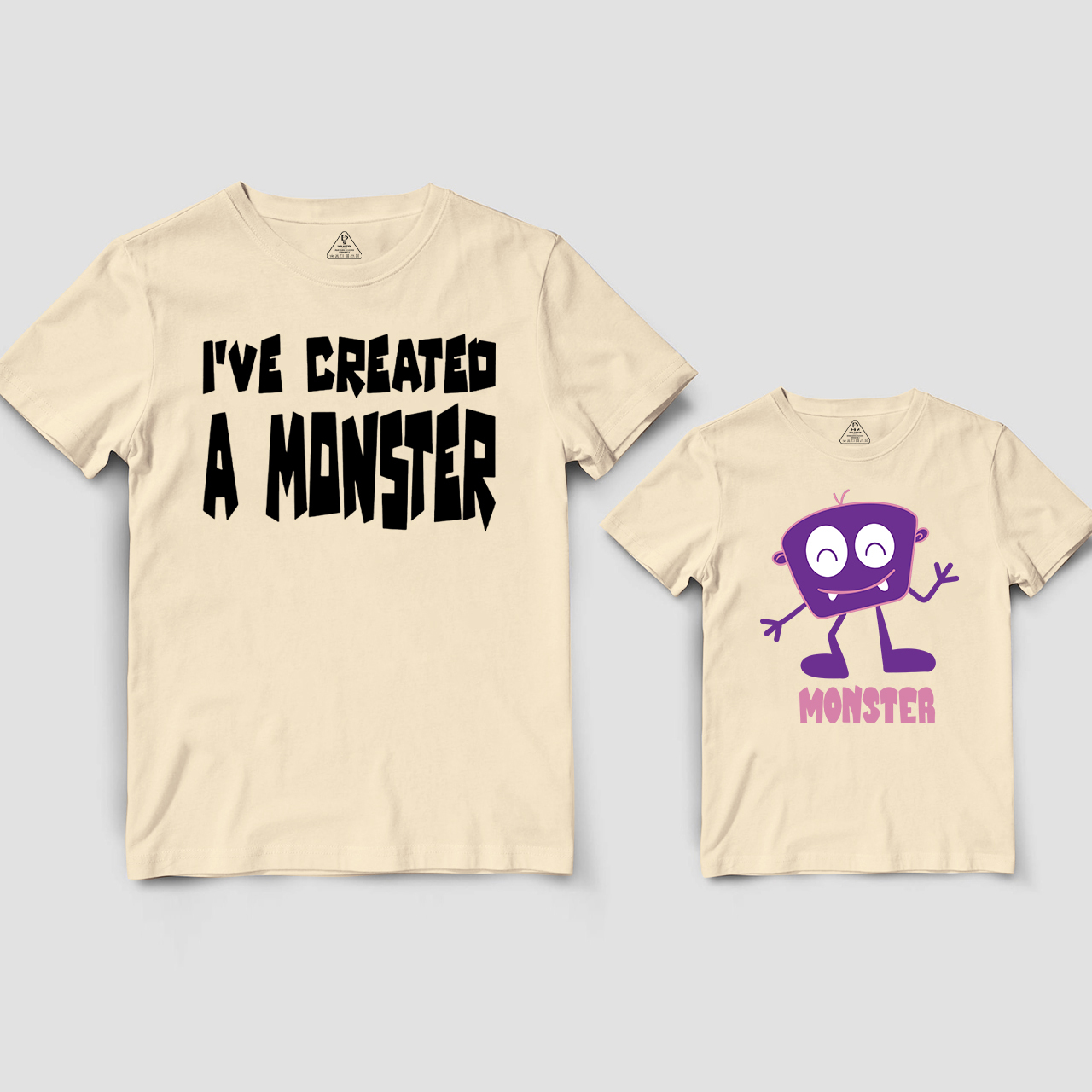 I've Created A Monster Dad&Me Matching Shirts