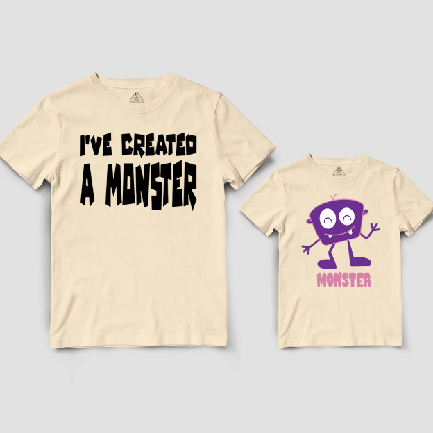 I've Created A Monster Dad&Me Matching Shirts