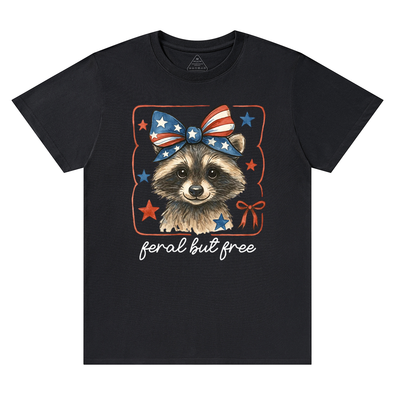 Feral But Free Raccoon Mama T-Shirts
