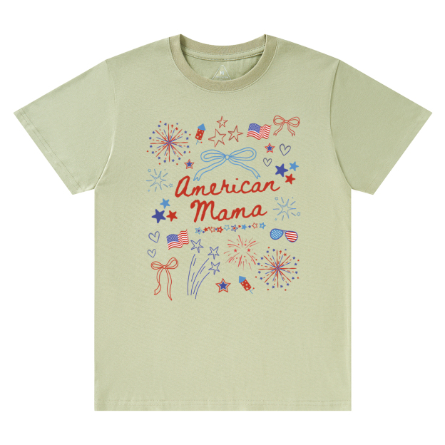 Comfort Colors 4th Of July Mama T-Shirts