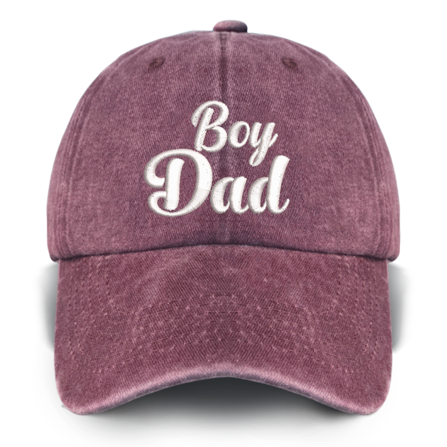 Boy Dad Embroidered Baseball Cap