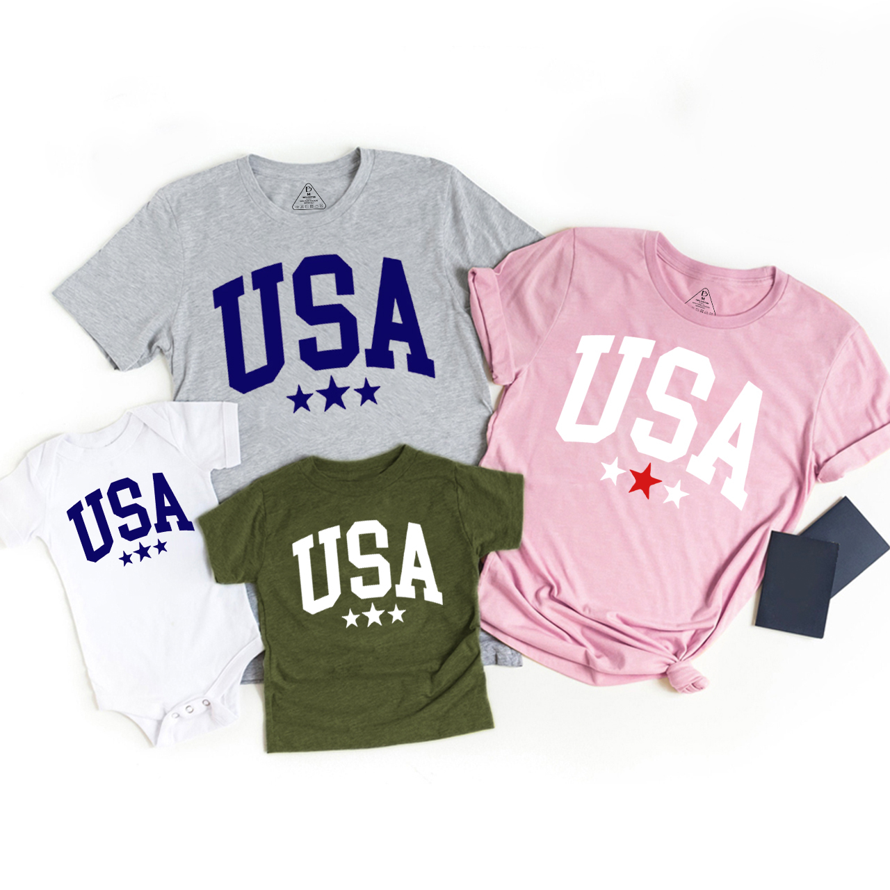 Fourth of July Family Matching Shirts