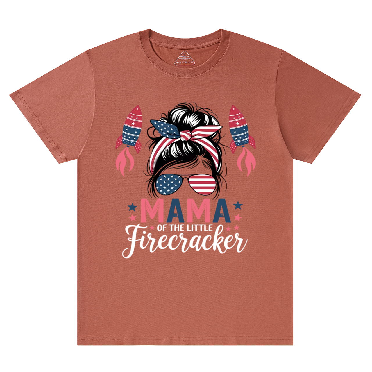 Little Firecracker 4th Of July Mama T-Shirts