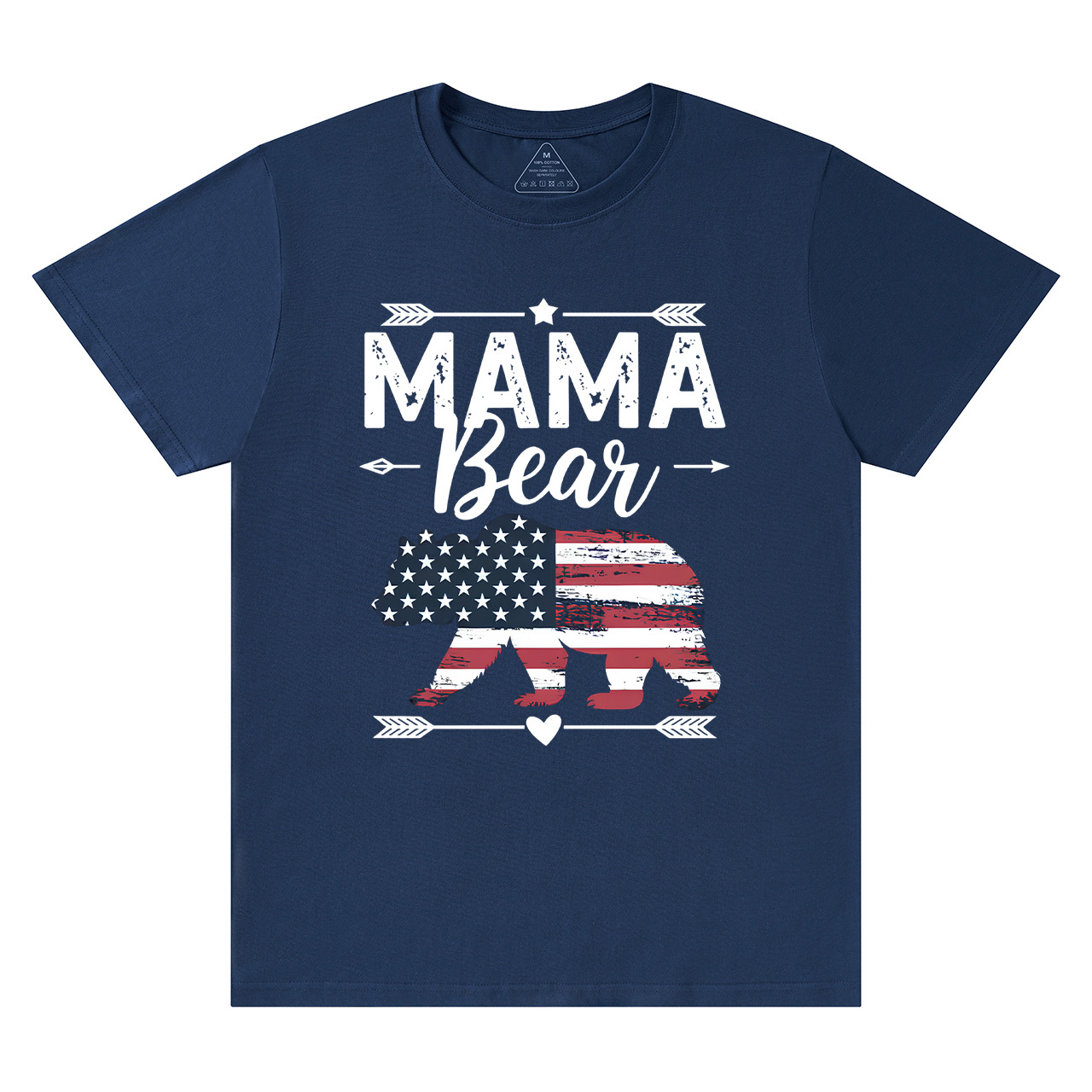 Mama Bear 4th Of July Mama T-Shirts