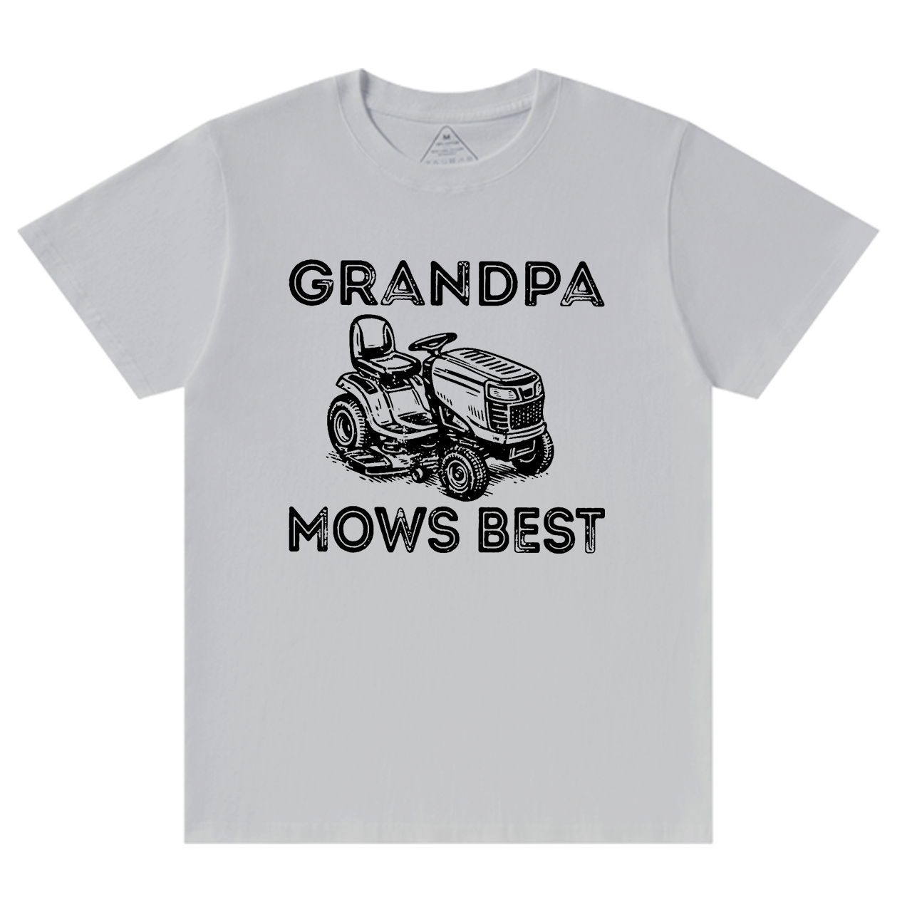 Personalized Grandpa Mows Best T-shirt