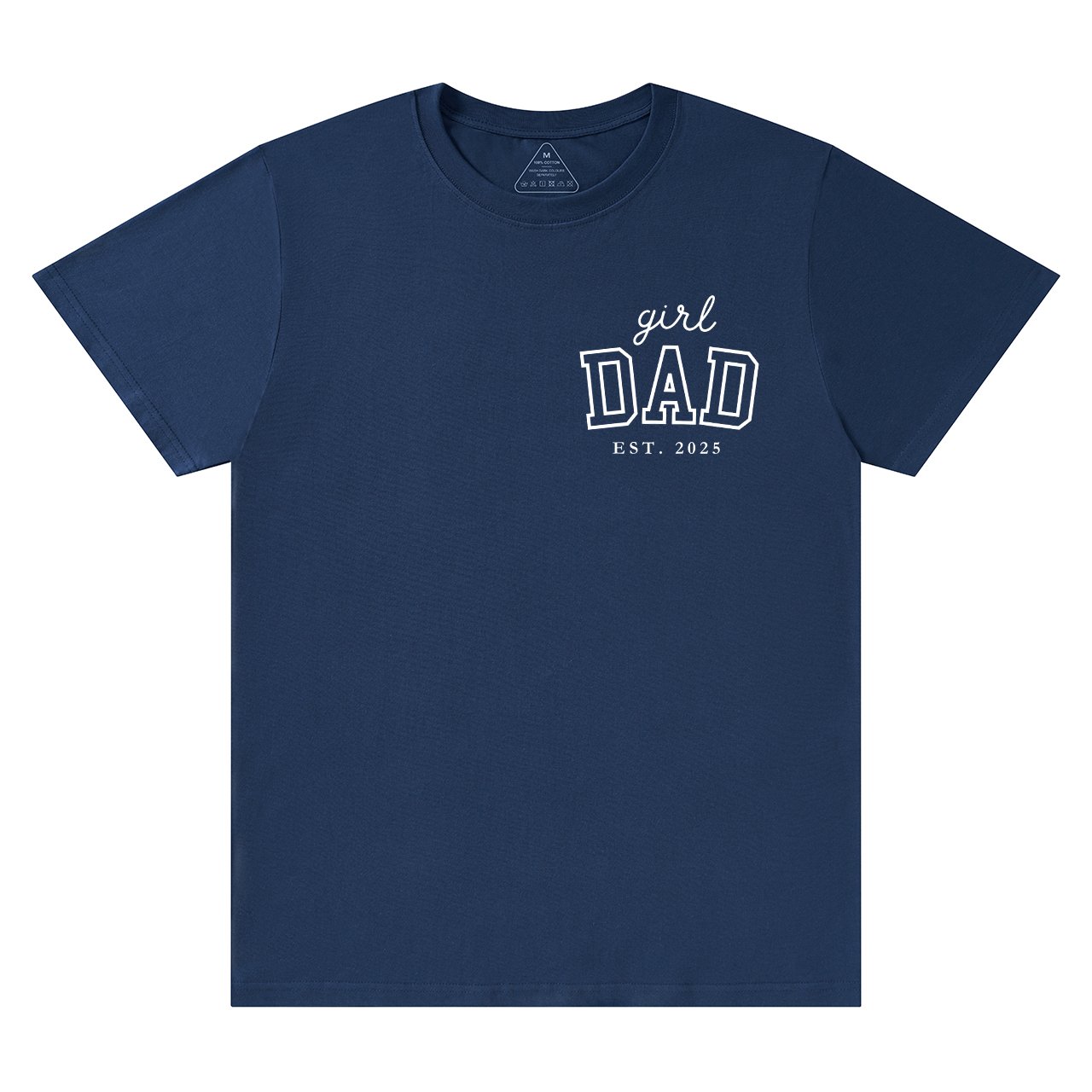 Personalized Girl Dad Est Year T-shirt
