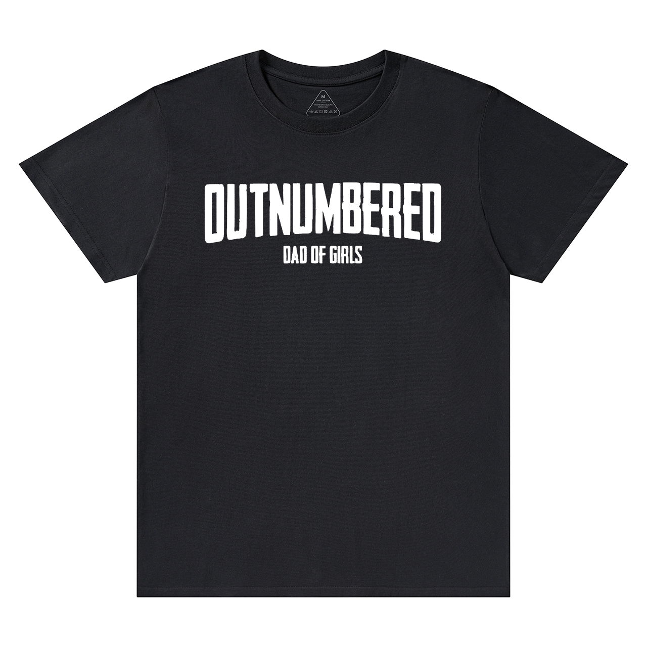 Outnumbered Dad T-shirt