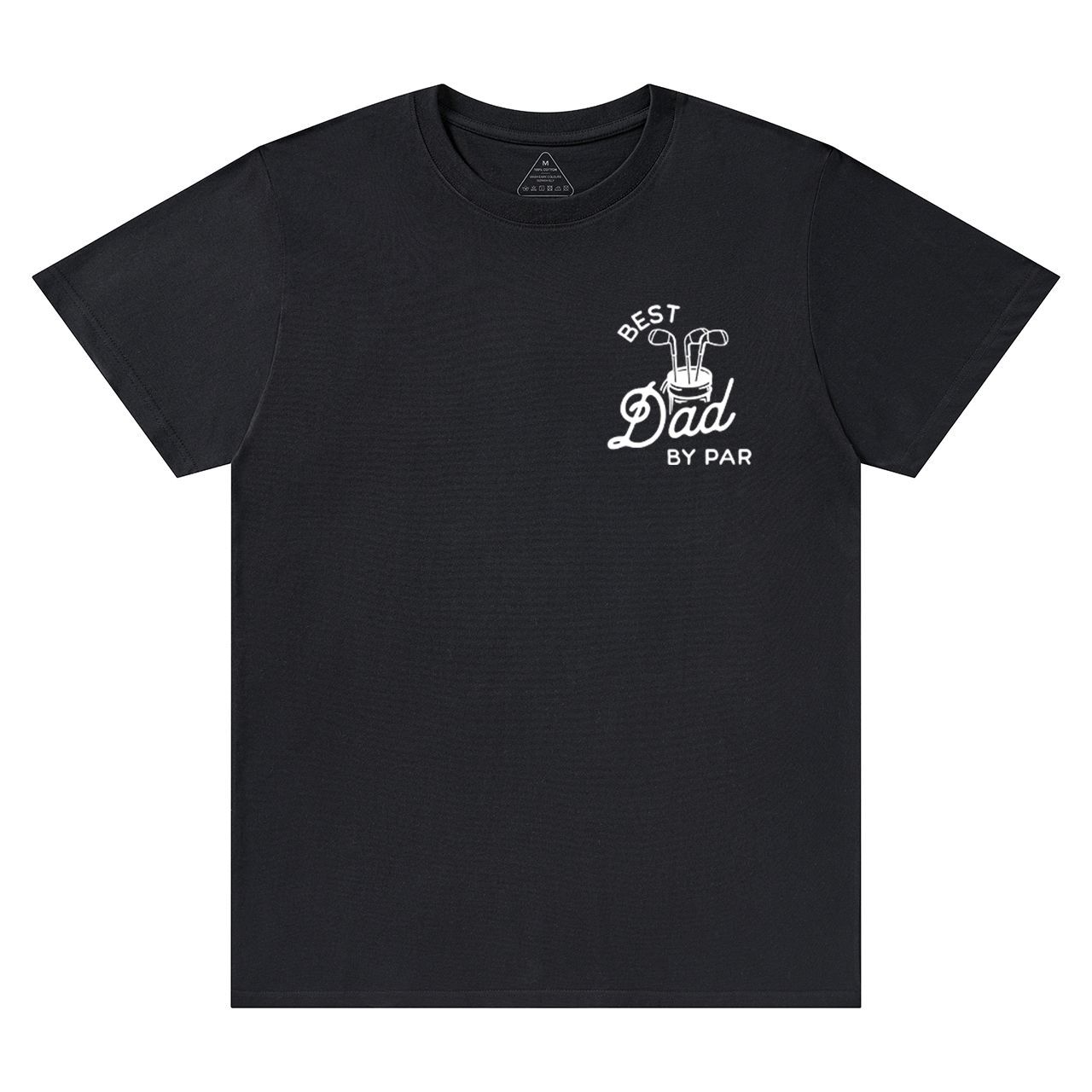 Personalized Best Dad By Par T-shirt