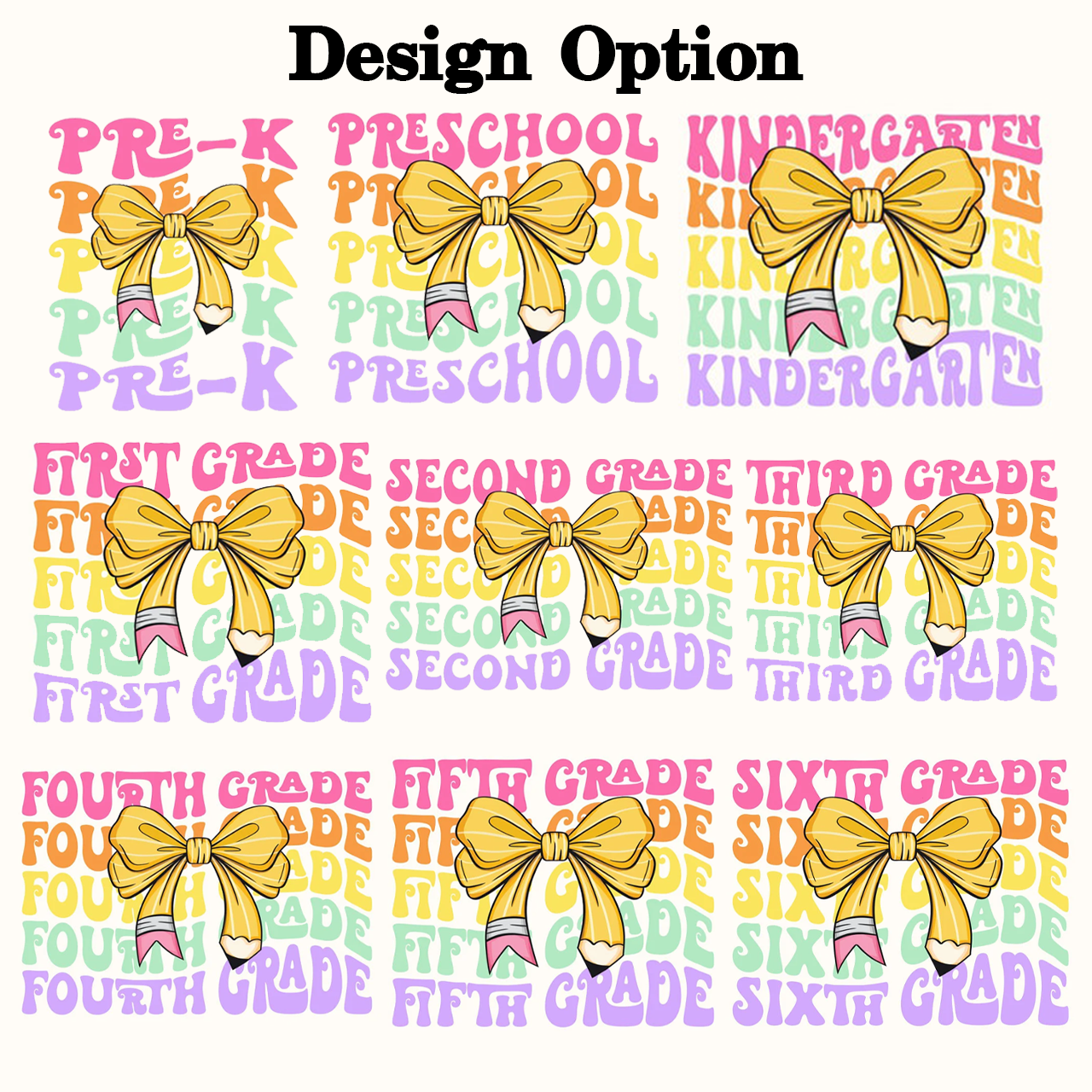 Personalized Retro Back To Shool Toddler&Kids Washed Tees