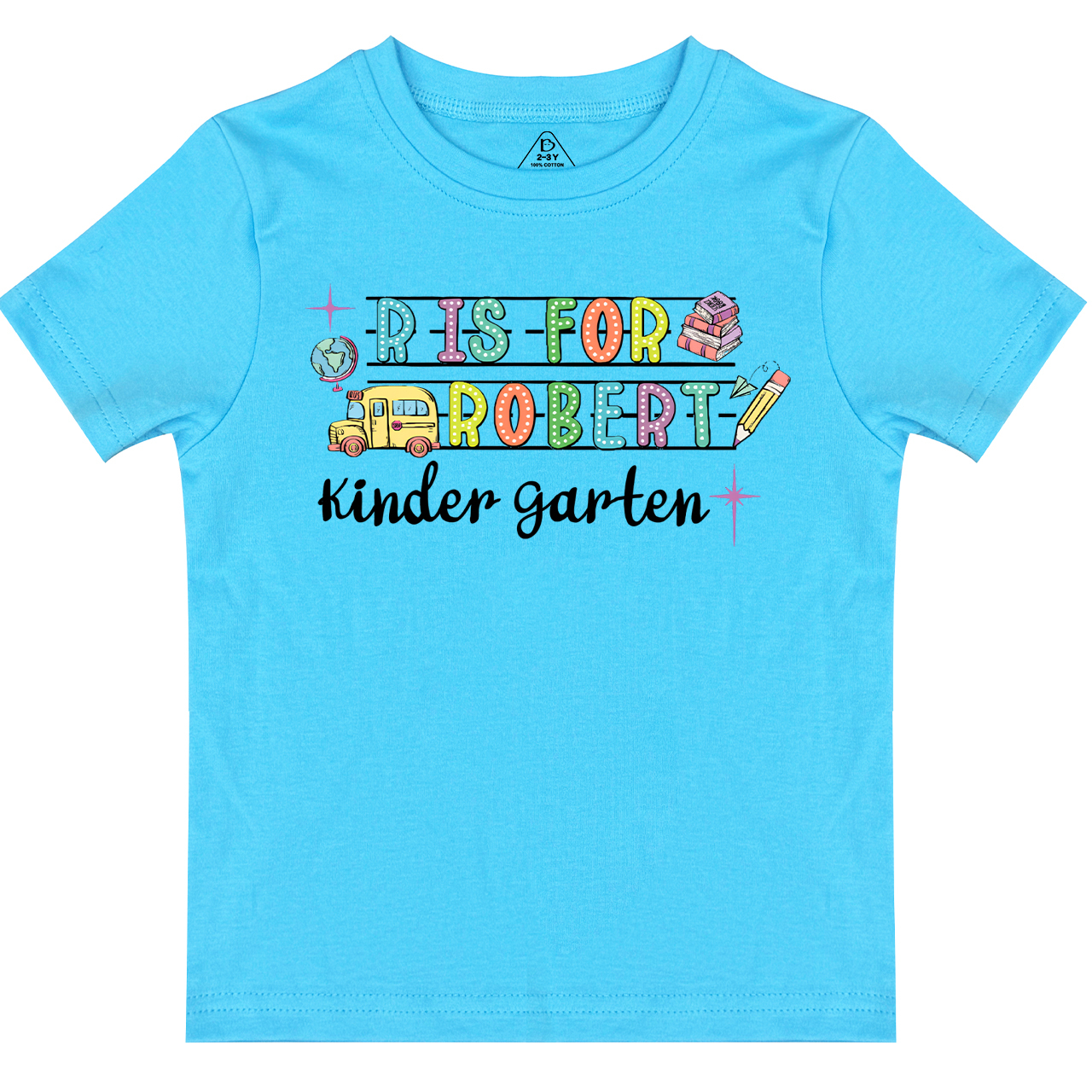 Personalized Alphabet Back To School Toddler&Kid's Tees Beepumpkin