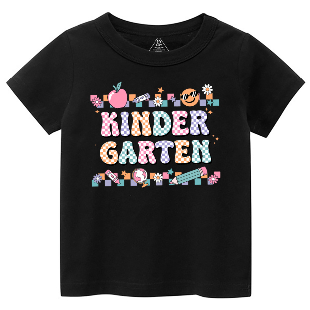 Personalized Lattice Grade Toddler&Kid's Tees Beepumpkin