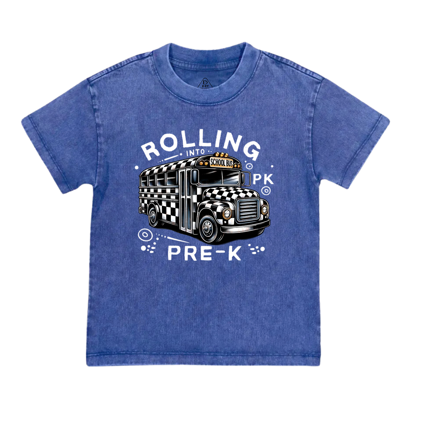 Personalized Boys First Day Of School Toddler&Kids Washed Tees