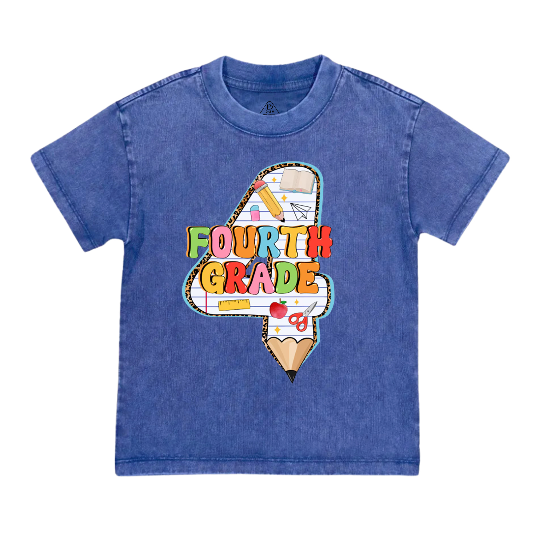 Personalized Alphabet Book Toddler&Kids Washed Tees