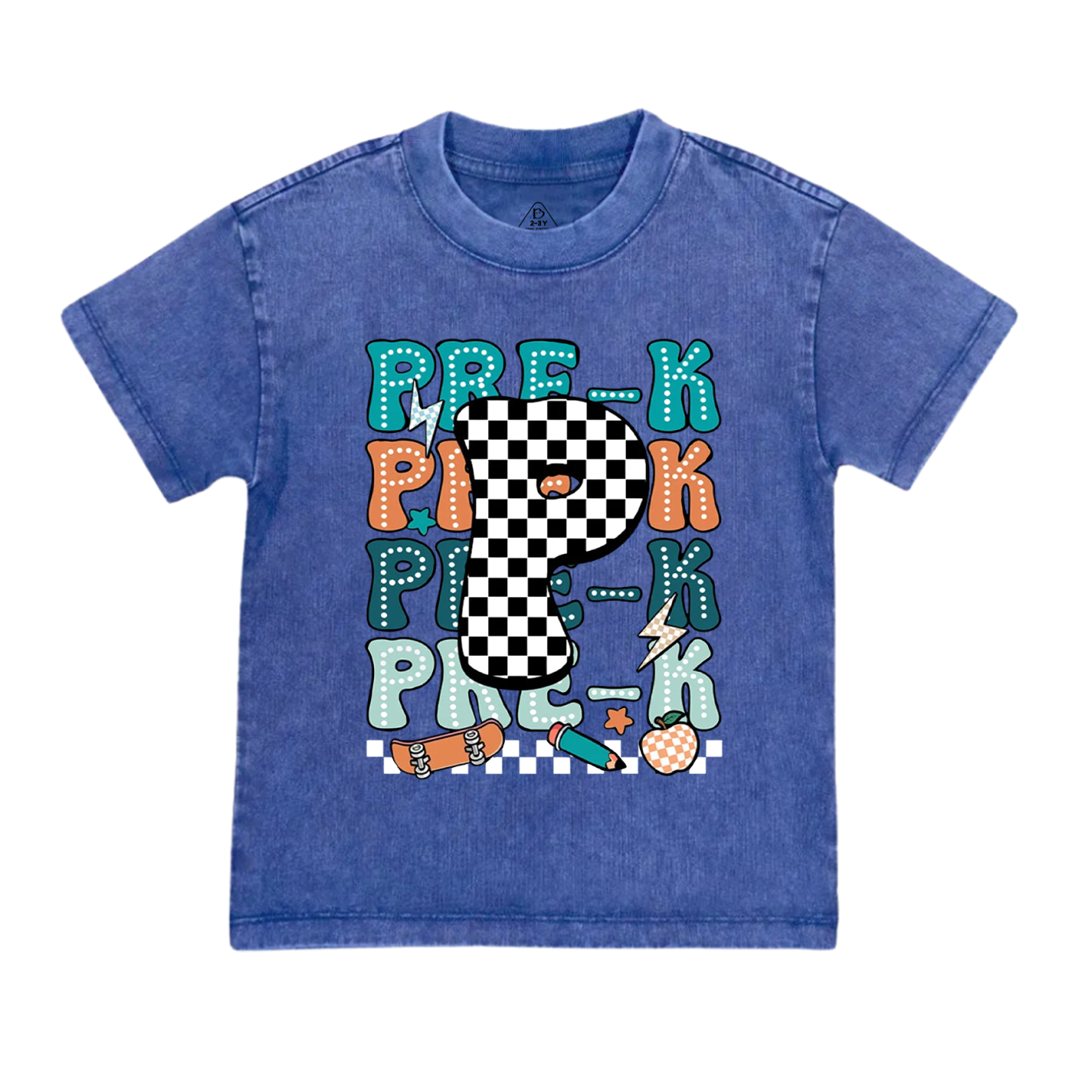 Personalized Fun Atmosphere Toddler&Kids Washed Tees